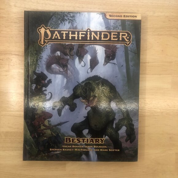 Pathfinder Second Edition Bestiary Rulebook RPG Supplement - Picture 2 of 4